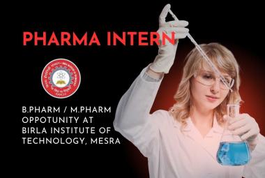 Apply for position of Project Intern in a ANRF funded research at Birla Institute of Technology, Mesra