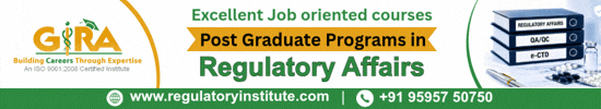 Regulatory Affairs Courses