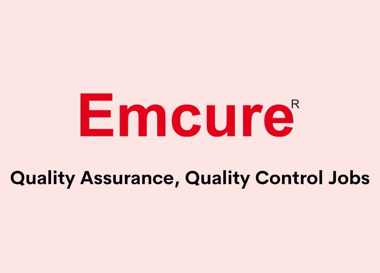 Inviting Candidates for Engineering & Quality functions at Emcure Pharma |  PharmaTutor