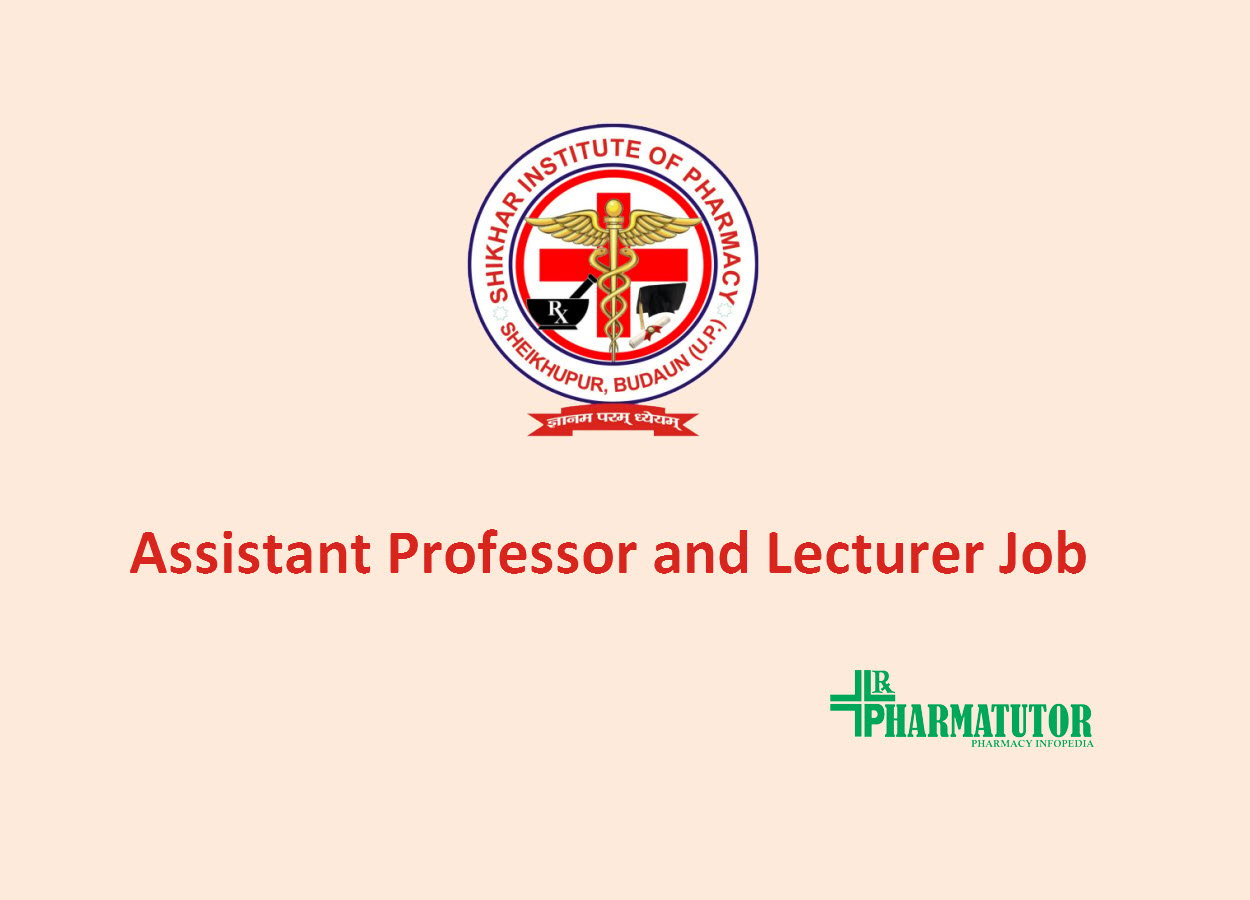 Job for Assistant Professor and Lecturer at Shikhar Institute of Pharmacy