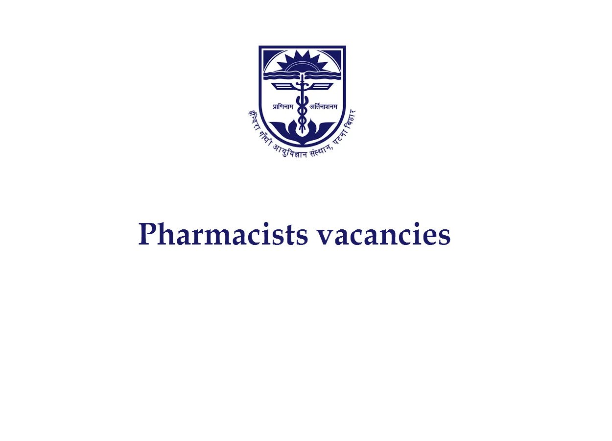 Job for Pharmacists at IGIMS