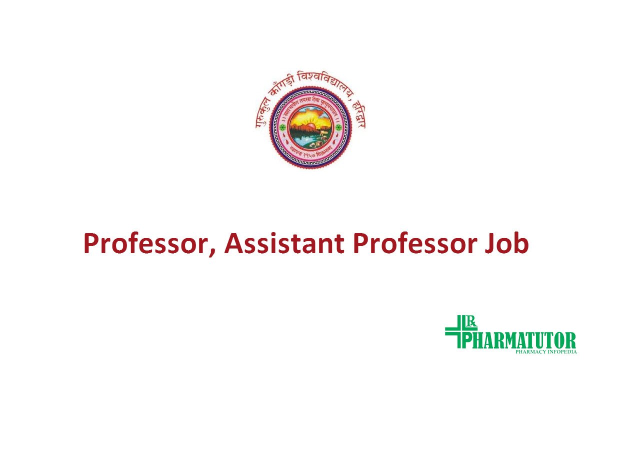 job for professor assistant professor at gurukula kangri vishwavidyalaya