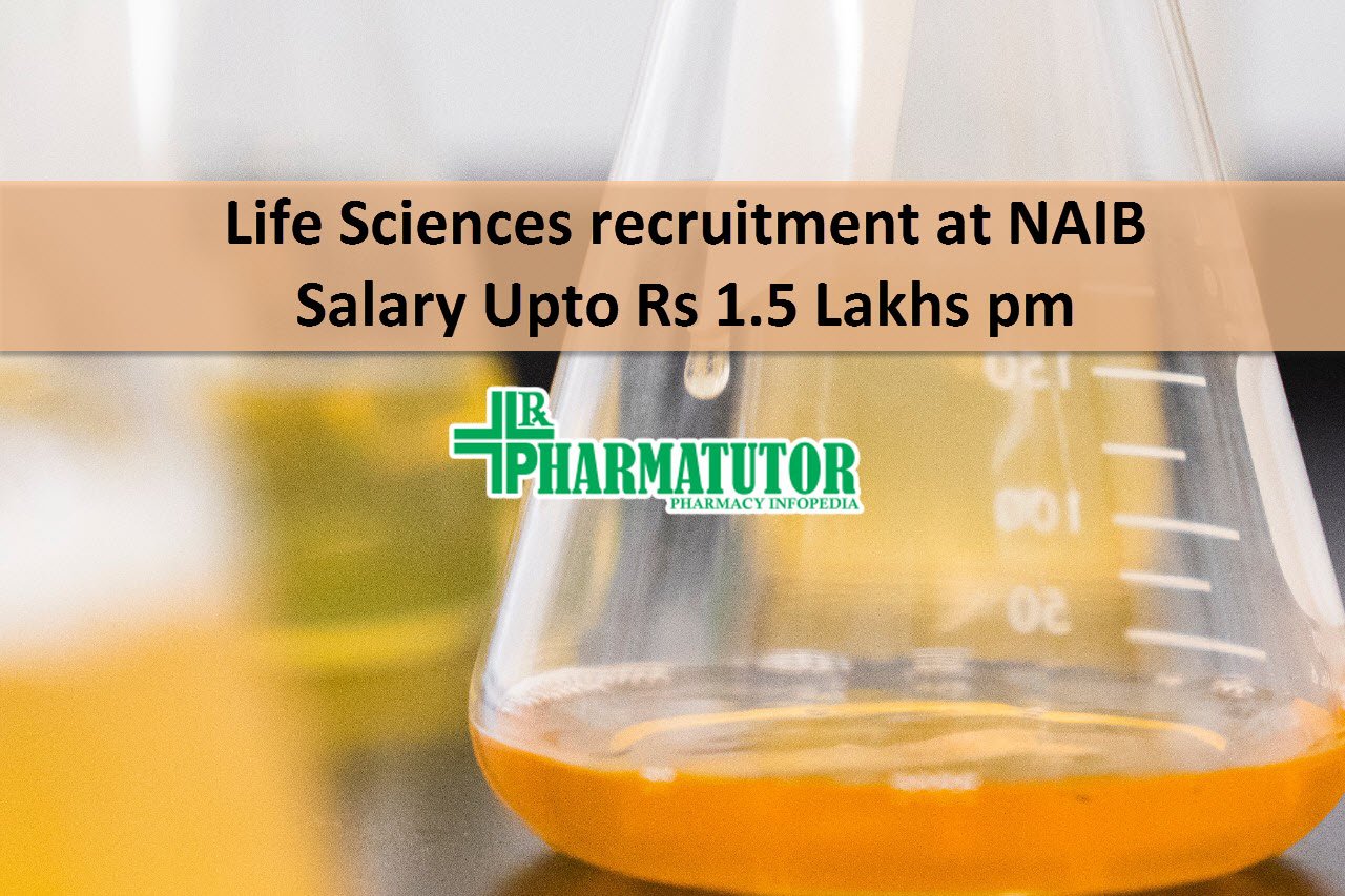 Life Sciences recruitment at National Institute of Animal Biotechnology | Salary Upto Rs 1.5 Lakhs