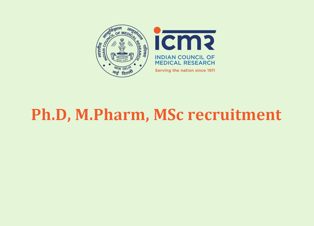 Ph.D, M.Pharm, MSc recruitment under various TB projects