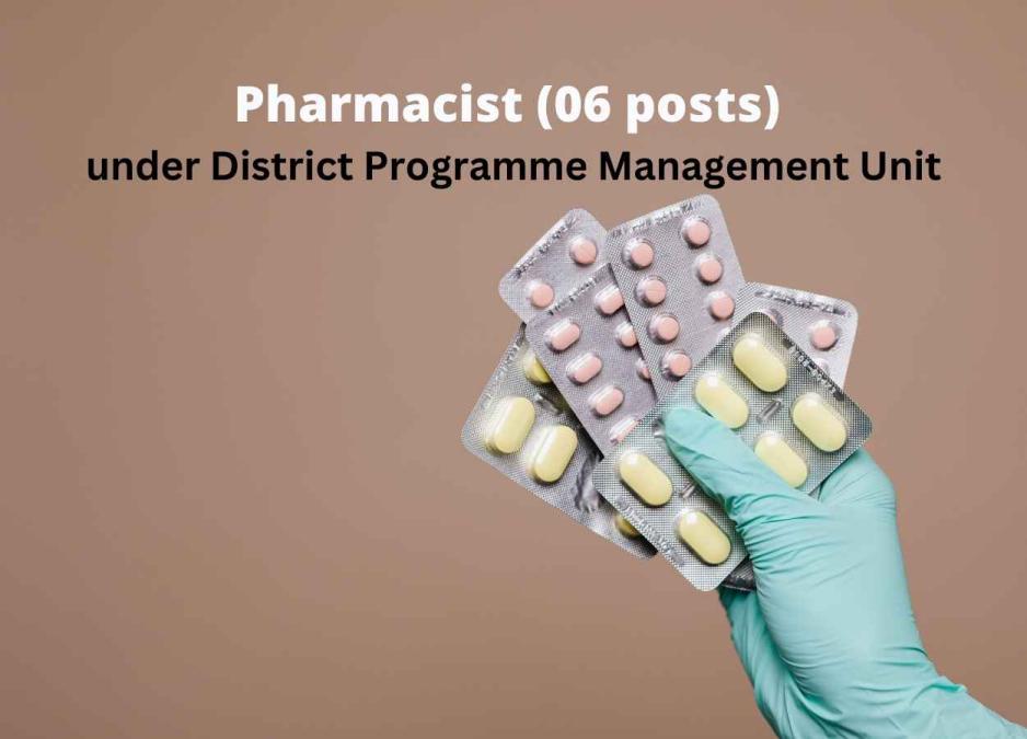 job-for-pharmacist-06-posts-under-district-programme-management-unit