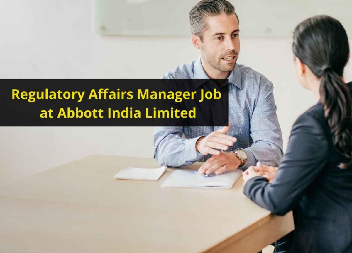 regulatory-affairs-manager-job-at-abbott-india-limited-pharmatutor