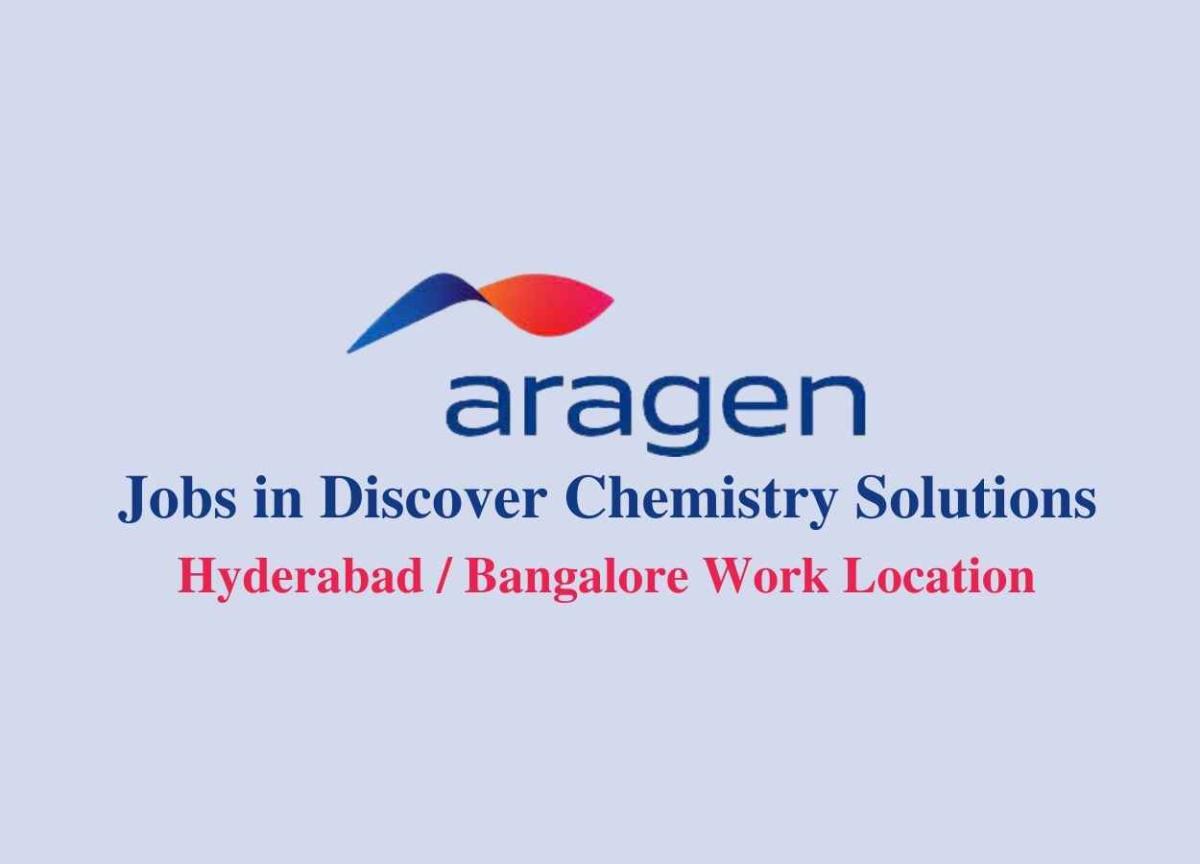 Hiring For Discover Chemistry Solutions at Aragen Life Sciences