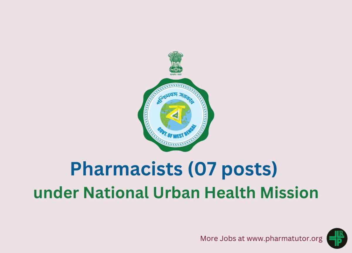 WB ANM Nursing Admission 2019 for Urban Public Health Centers under NUHM