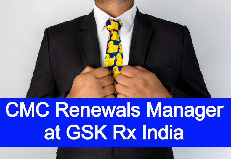 Require Manager in CMC Renewals at GSK Rx India