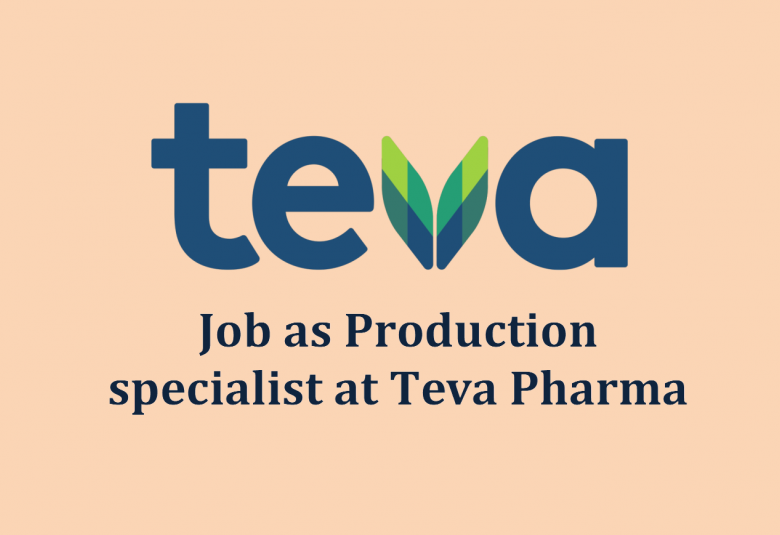 Job as Production specialist at Teva Pharma