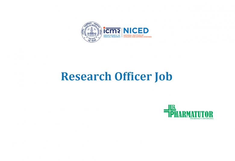 Job for Research Officer at NICED