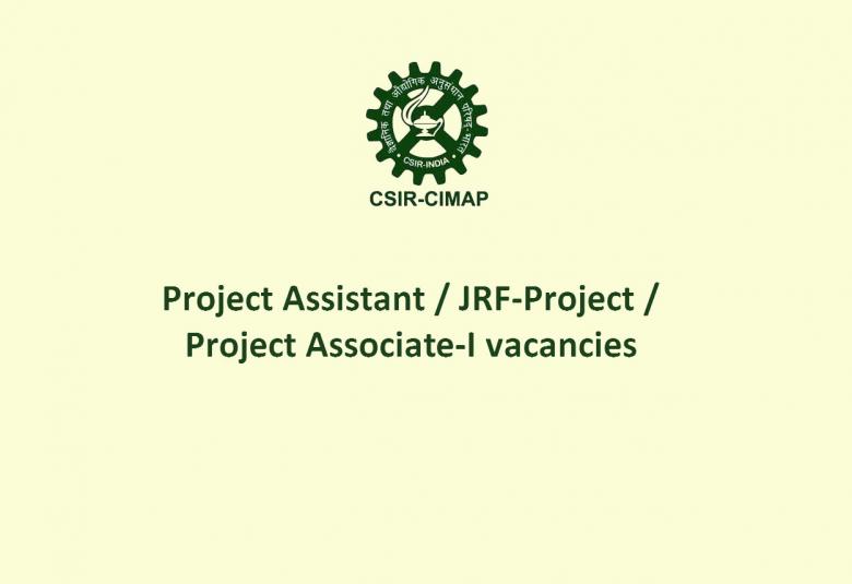 Multiple Vacancies in Central Institute of Medicinal and Aromatic Plants