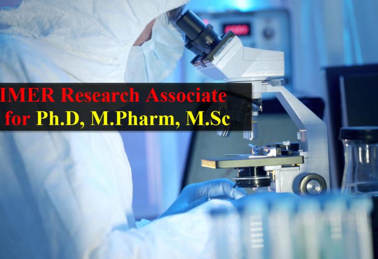 Applications are invited for the Post of Research Associate at PGIMER