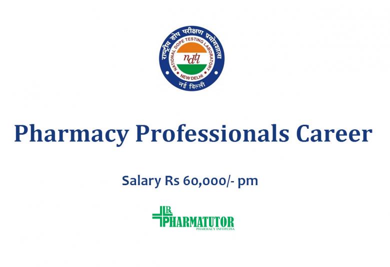 Career for Pharmacy Professionals at NDTL