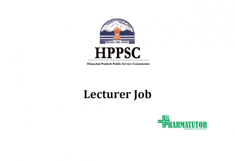 Vacancy for Lecturer at in HPPSC