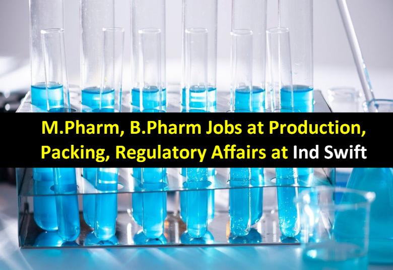 Ind Swift Laboratories Ltd Jobs