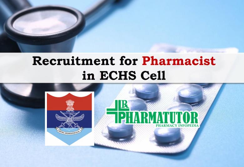 Job for Pharmacist in ECHS Cell
