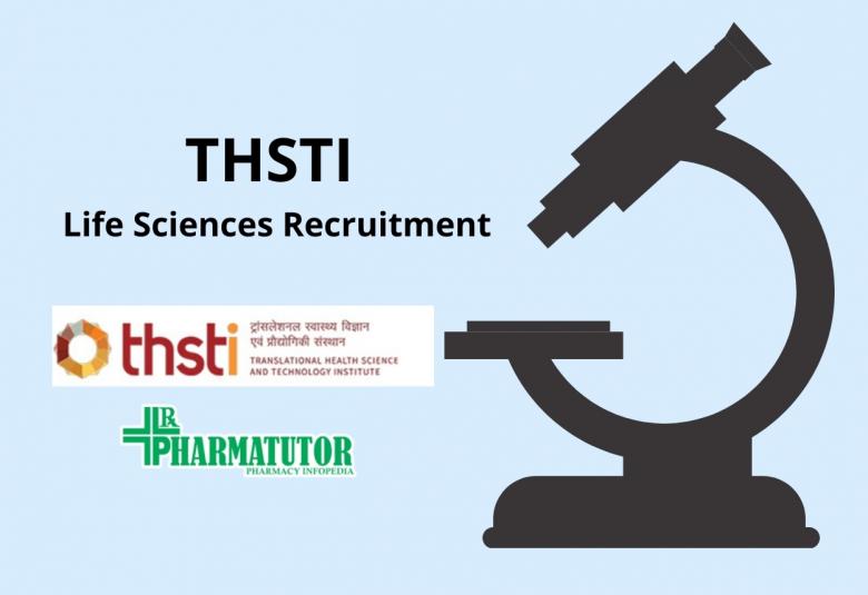 Life Sciences recruitment at THSTI