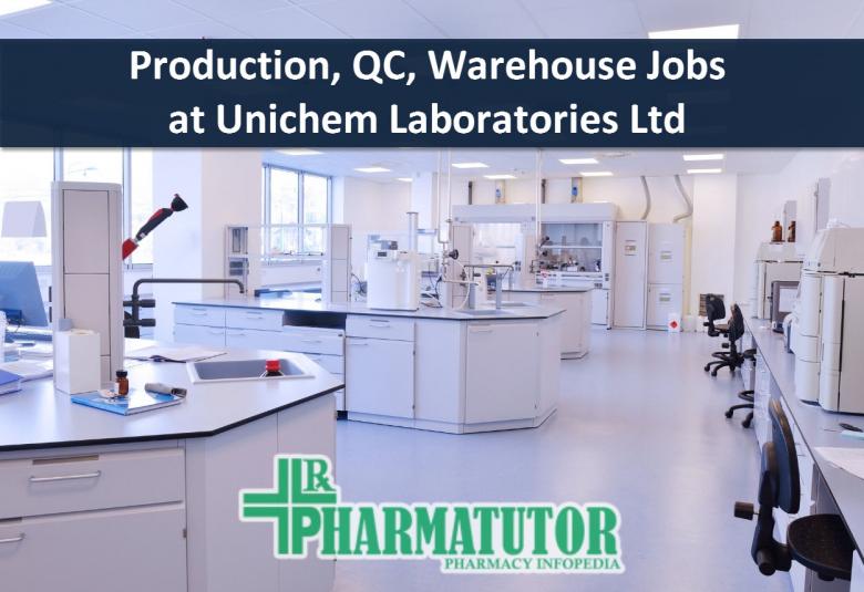 Unichem Laboratories Ltd jobs