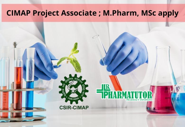 Project Associate at CIMAP Research Centre