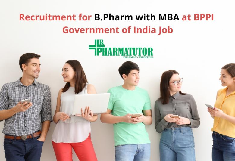 Pharma marketing jobs at BPPI 