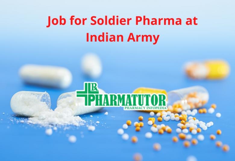 Job for Soldier Pharma at Indian Army