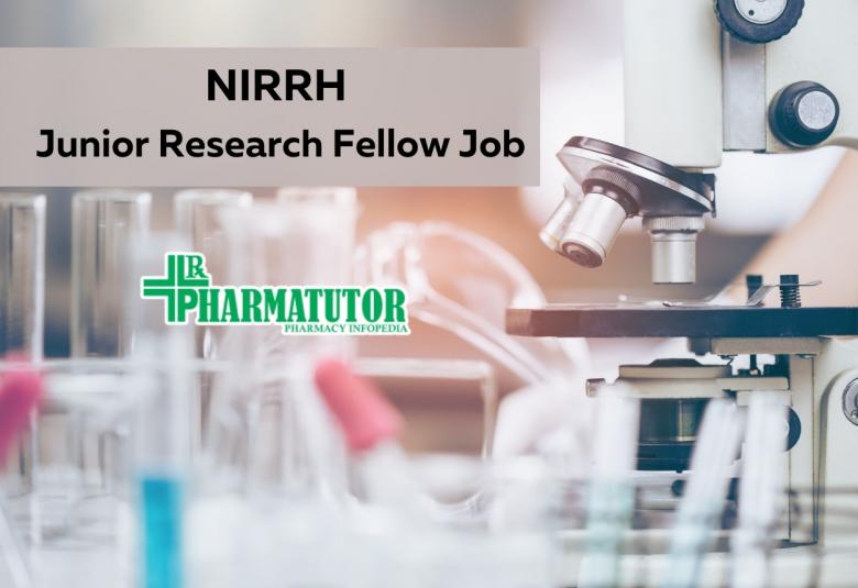 NIRRH Junior Research Fellow Job