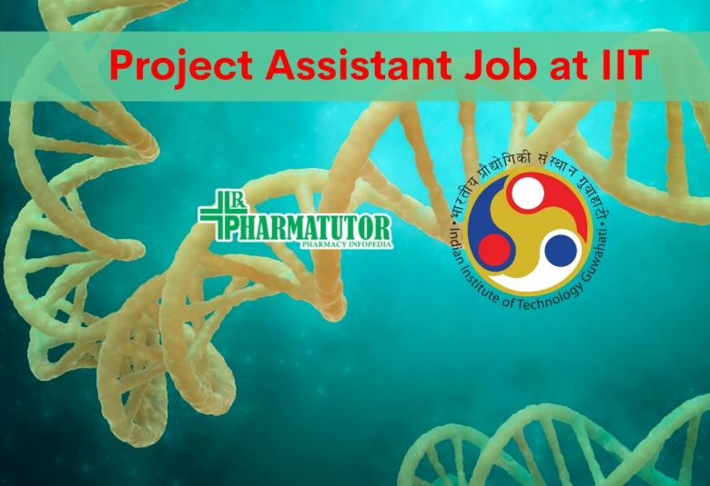 Online Interview for B.Pharm, MSc as Project Assistant at IIT