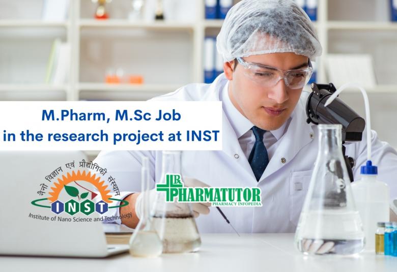 Research project Job at INST