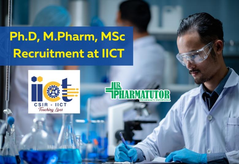 Indian Institute of Chemical Technology Jobs