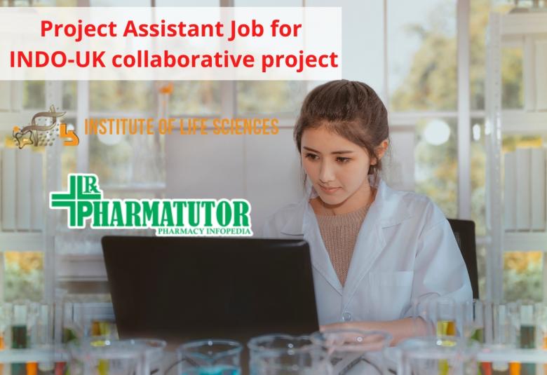 Vacancy for Project Assistant for INDO-UK collaborative project