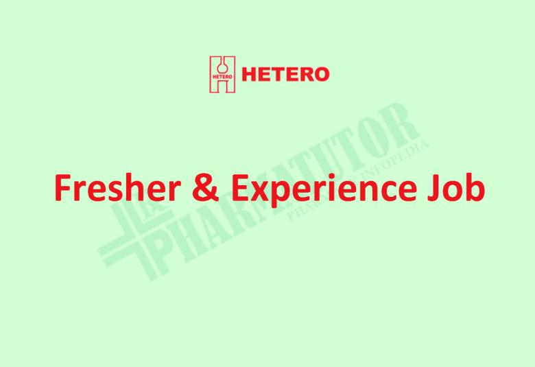 Walk in interview for Fresher & Experience at Hetero
