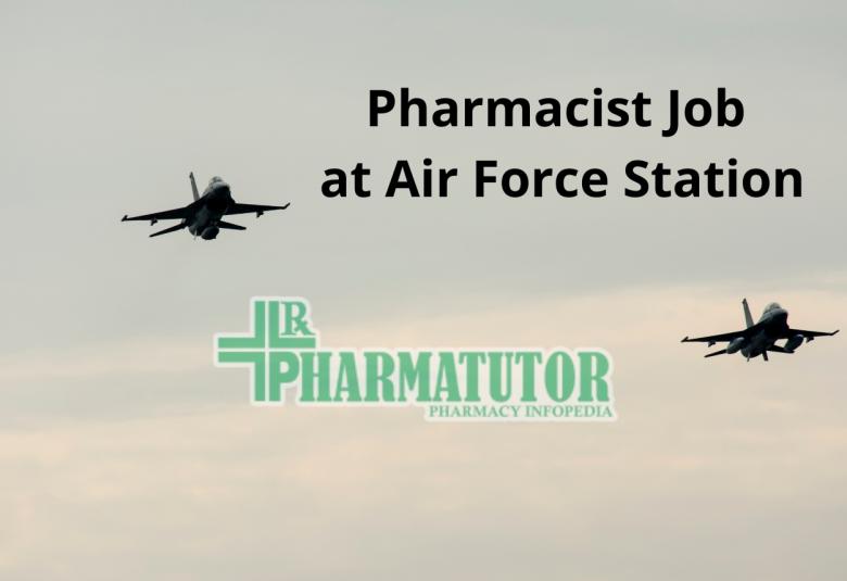 Walk in interview for Pharmacist at Air Force Station