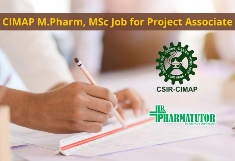 Walk in interview for Project Associate at CIMAP
