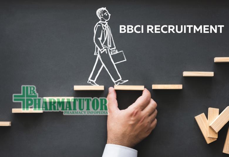 BBCI requires Pharmacist