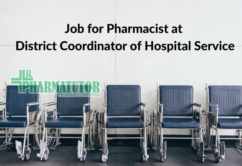 Job for Pharmacist at District Coordinator of Hospital Service