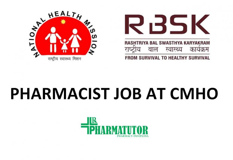 Job for Pharmacist in Chief Medical and Health Office