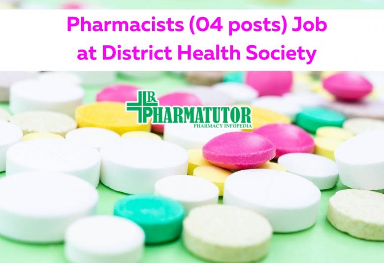 Job for Pharmacists at District Health Society