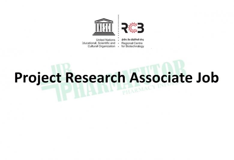 Job for Project Research Associate at RCB