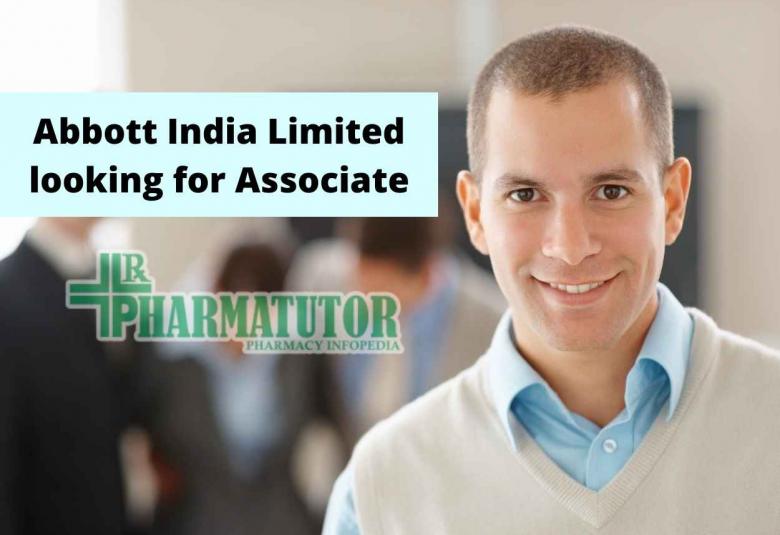Abbott India Limited looking for Associate