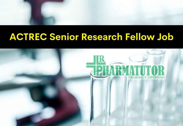 ACTREC Senior Research Fellow Job