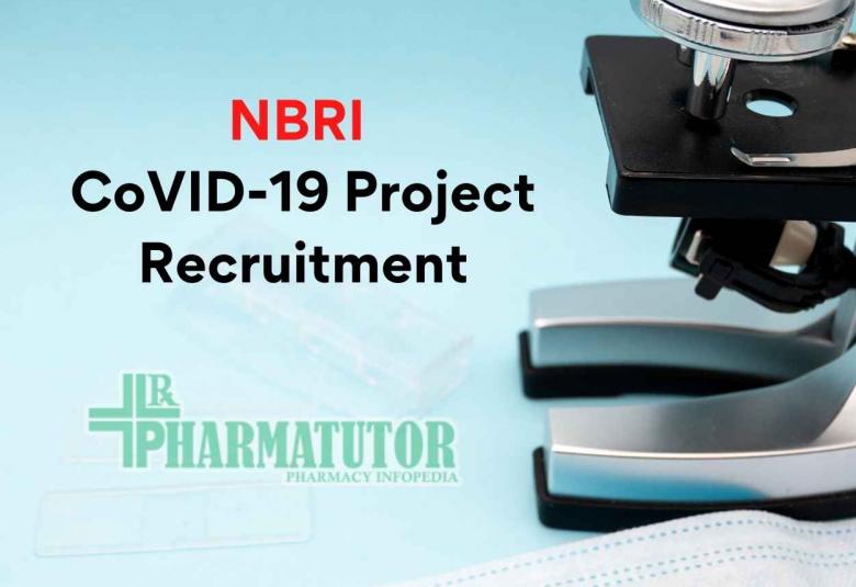 CoVID-19 Project Recruitment at NBRI