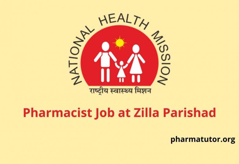 Job for Pharmacist at Zilla Parishad