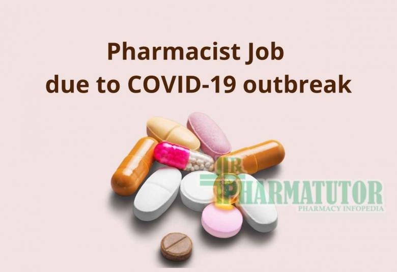 Job for Pharmacist due to COVID-19 outbreak