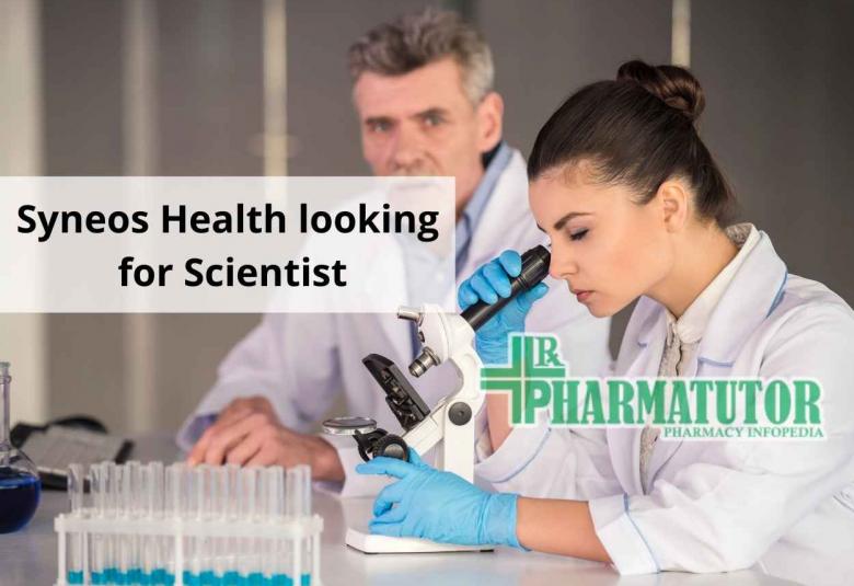 Syneos Health looking for Scientist