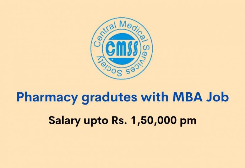 Career for Pharmacy gradutes with MBA at CMSS