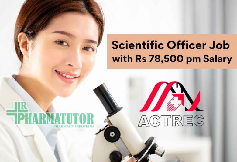 Career for Scientific Officer at ACTREC