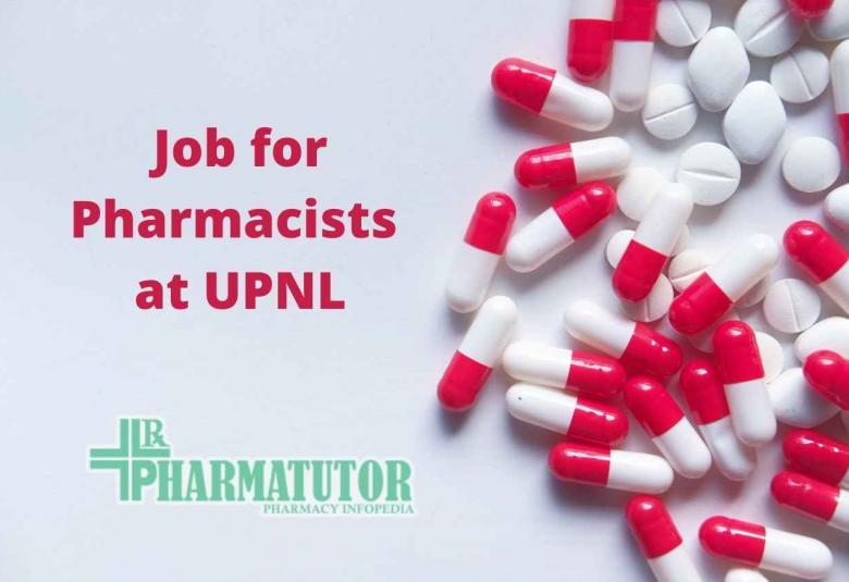 Job for Pharmacists at UPNL