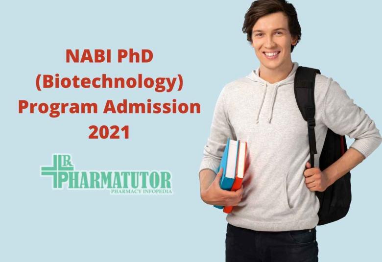 NABI PhD Program Admission 2021