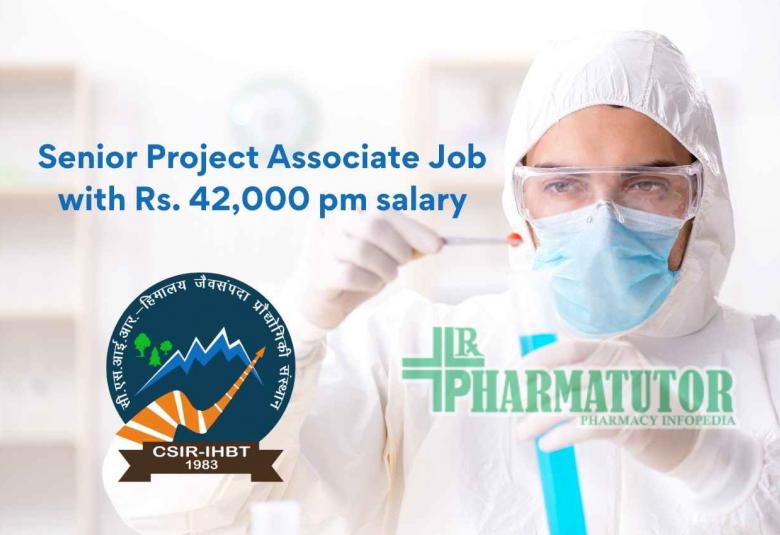 Vacancy for Senior Project Associate at IHBT